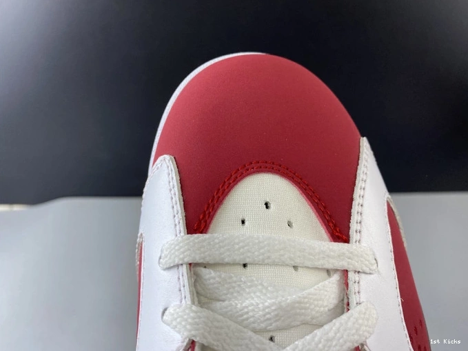 1st Kicks AIR 'CARMINE' 384664-160 RETRO 2014 JORDAN 6 0731
